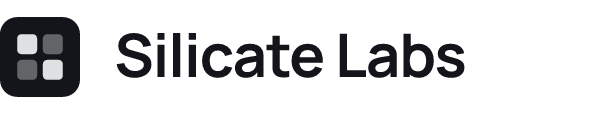 Silicate Labs wordmark, for light backgrounds